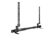 Vægbeslag, AV-Beslag & AV-Møbler - Multibrackets M mounting kit - integrated - for sound bar - universal with clamp - black - Max 10 kg - recommended for 86" - 7350073730117
