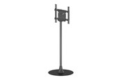 Vægbeslag, AV-Beslag & AV-Møbler - Multibrackets M Pro Series stand - modular - for LCD display - single pole round floor base - black - Max 50 kg - recommended for 65" - 7350105219092