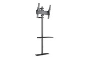 Vægbeslag, AV-Beslag & AV-Møbler - Multibrackets M Pro Series stand - single side - for flat panel - fixed arms - black - Max 55 kg - recommended for 65" - 7340234811939