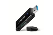 Hukommelseskort - adapter og kortlæser - AXAGON Superspeed USB-A SD / microSD Card Reader - CRE-S2N