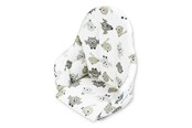 Baby Udstyr - Anne & Mikael high chair cushion gray owl pattern - 201373