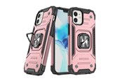 Mobil - Covers & Cases - Wozinsky Ring Armor iPhone 14 case armored cover magnetic holder ring gold - 9145576265482