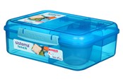 Køkkenredskaber - Sistema 1.65L Bento Lunch Blue - 416902