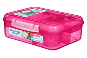 Køkkenredskaber - Sistema 1.65L Bento Lunch Pink - 416903