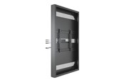 Vægbeslag, AV-Beslag & AV-Møbler - Multibrackets M Pro Series enclosure - for flat panel - high brightness - black (RAL 9005) - Max 50 kg - recommended for 65" - 7340234810932