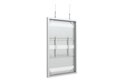 Vægbeslag, AV-Beslag & AV-Møbler - Multibrackets M Pro Series enclosure - for digital signage panel - slim medium - white - Max 40 kg - recommended for 65" - 7340234810376