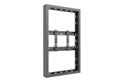 Vægbeslag, AV-Beslag & AV-Møbler - Multibrackets M Pro Series enclosure - low profile - for flat panel - black (RAL 9005) - Max 25 kg - recommended for 46" - 7340234811960