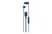 Hovedtelefoner/headset - Sony IER-EX15C - USB-C - Blue - IEREX15CL.CE7