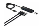 USB hub - StarTech.com - hub - 4 ports USB hub - USB 3.2 - 4 ports - Sort - H5C4A-USB-HUB-2