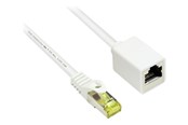 Netværkskabel - Alcasa electronik Good Connections RNS patch extension cable - 50 cm - white - Hvid - 0.5m - 8070VR-005W