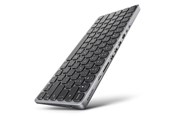 Tastatur - AXAGON USB-C 9-in-1 Keyboard HUB - US International - Sort - HMC-KB-US