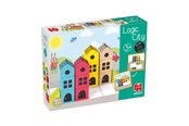 Babylegetøj - Jumbo Goula - Logical City Educational Preschool Game - 50200