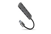 USB hub - AXAGON SuperSpeed USB-A Switch Hub with Charging Function USB hub - USB 3.2 - 4 ports - Grå - HUE-MSA