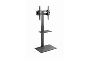 Vægbeslag, AV-Beslag & AV-Møbler - Gembird TV floor stand 32"" - 55"" black - Max 30 kg - recommended for 55" - TVS-55T-02