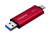 SSD - Kingston Dual Portable SSD - 512GB - Ekstern SSD - Sort - USB 3.2 Gen 2 - SPSD/512GB