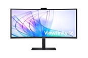 Skærm - 34" Samsung ViewFinity S6 S34C652VEU - 3440x1440 (UWQHD) - 100Hz - VA - 90W USB-C - KVM switch - LS34C652VEUXXE