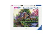 Puslespil - Ravensburger Jigsaw Puzzle Romantic Cottage 1000 pcs. 2D Puslespil - 120004646