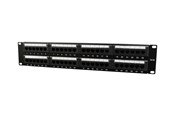 Netværkstilbehør - Gembird NPP-C548CM-001 - patch panel with cable management - 2U - 19" - NPP-C548CM-001