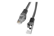 Netværkskabel - Lanberg patch cable - 3 m - black RAL 9004 - Sort - 3m - PCF6-10CC-0300-BK