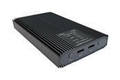 Harddisk - tilbehør - LC Power LC-DOCK-C-M2 - storage enclosure - M.2 Card (PCIe NVMe & SATA) - USB-C 3.2 (Gen 2x1) - LC-DOCK-C-M2