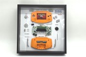 Merchandise - GRC - Retro Art Nintendo Gameboy Advance Console Display - Billede - GRCFNGBAO