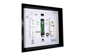 Merchandise - GRC - Retro Art Nintendo Wii Remote Controller Display - Billede - GRCFNWiiW