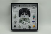 Merchandise - GRC - Retro Art Nintendo Gamecube Controller Display - Billede - GRCFNGCB