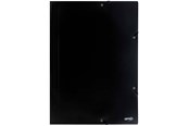 Lommer, Omslag & Registre - SPREE Elastikmappe PP C3 SORT - 75639