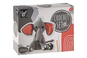 Kreativt Legetøj - Creative Craft Group CROCHET KIT Hæklesæt ELEFANT - CR1733/GE