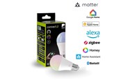 Smart Home - EGLO CONNECT.Z E27 A60 opal SMART pære M/FARVER(RGB) OG TUNABLE WHITE - 110396