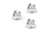 Smart Home - EGLO CONNECT.Z SALICETO SMART indbyg.sæt hvid M/FARVER(RGB) OG TUNABLE WHITE - 902286