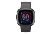 Smartwatch & Sportsur - Fitbit Sense 2 - graphite aluminium - smart watch with infinity band - shadow grey - FB521BKGB-US