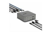 Dockingstation - StarTech.com - docking station - USB-C / USB4 / Thunderbolt 3 / Thunderbolt 4 / Thunderbolt 5 / USB-A - DP HDMI - 1GbE - TAA Compliant - 215UE-TB5USB4DOCK