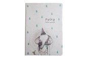 Papir, Fotopapir og Etiketter - Hobby Mate Notesbog 19*25,5cm. Lin. Fairytale Eleph - 105492