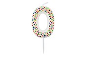Hobby artikler - SCANSEASON Lys m. tal 0 . 7,5cm høj - 253170