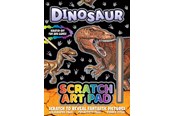 Hobby artikler - Alligator DINOSAURUS Scratch Art Pad - 3465