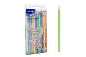 Hobby artikler - SPREE Farveblyanter 12 stk. PASTELFARVEDE - 57097