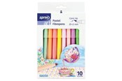 Hobby artikler - SPREE Tusser. 10 stk. ø4,5mm. PASTELFARVER - 58030