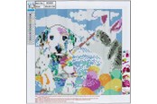 Hobby artikler - CENTRUM Diamond Painting 30*30cm. HUNDE - 80885