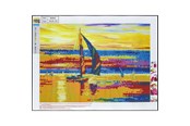 Hobby artikler - CENTRUM Diamond Painting 30*40cm. SEJLBÅD - 80893