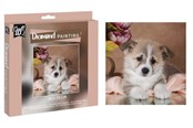 Hobby artikler - Creative Craft Group Diamond Painting 20*20cm. Hund - CR2097/23GE3