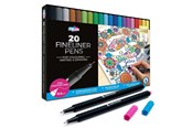 Hobby artikler - Zieler Fineliners 20 stk. ass. - Z09608113
