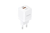 Mobil - Adaptere & Opladere - Dudao Wall charger GaN 33W PPS USB C/USB A13Pro - white - 6977196680979