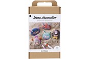 Kreativitet & Hobbyartikler - Creativ Company - Hobby set Stone decoration Craft set - 977677