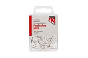 Skrivebordstilbehør - Quantore - Pushpins  Transparent 40 pcs. - 1402085