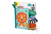 Babylegetøj - SES Creative - Tiny Talents Sensory Soft Animal Tails Book - 13112