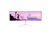 Skærm - 49" Arozzi Nova 49” Curved computer monitor - AZ-NO-49TUW165-PNK