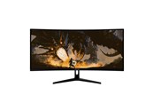 Skærm - 34" Arozzi Nova 34″ Curved computer monitor - AZ-NO-34T2K165-BK