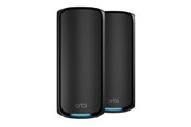 Router & firewall - Netgear Orbi 970 Series RBE972SB - Wi-Fi system - Wi-Fi 7 - desktop - Mesh router 802.11a/b/g/n/ac/ax/be (Wi-Fi 7) - RBE972SB-100EUS