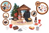 Legekøkken og udstyr - Smoby Winter Chalet with Accessories 30pcs. - 310557